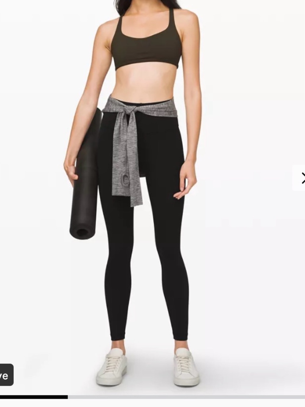 Lululemon lululemon Align™ High-Rise Pant 23” color black size 8